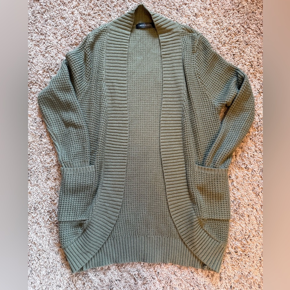 Cozy Olive Cardigan for Women